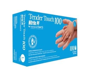 SemperCare Tender Touch Nitrile Exam Gloves, Powder Free, Textured, Large, Purple, 100/Box - TENDER TOUCH 100 NITRILE EXAM POWDER FREE TEXTURED LARGE BX/100 - Image 1
