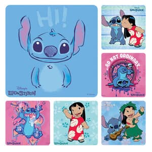 Disney Lilo & Stitch Assorted Stickers, 2.5" x 2.5", 100/Roll, PS732 thumbnail 4