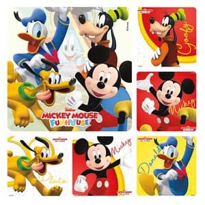 Mickey Mouse Fun House Assorted Stickers, 2.5" x 2.5", 100/Roll, PS787 thumbnail 4