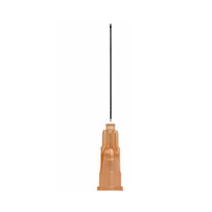 Cardinal Health Endodontic Irrigation Needle, 23G x 1.25" (31.7mm), Orange, Sterile, 25/Bx - 23GA 1.25" Irrigation Needle (25) - Image 1