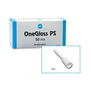 Shofu OneGloss PS Disposable Aluminum Oxide Composite Polishing Cup, CA Shank, #060, Refill, 50/Pk, 0176 thumbnail 16