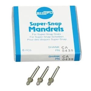 Super-Snap Disk and Buff Disk Mandrels, Contra-Angle (CA), Stainless Steel, 6/Pk, 0439 thumbnail 13