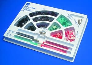 Shofu Super-Snap Rainbow Technique Kit, 180 Disks (100 Standard & 80 Mini), 40 Polystrips, 2 Dura-White Stones, 1 CompoSite Fine Midi-Point, 4 CA Mandrels, 0500 thumbnail 25