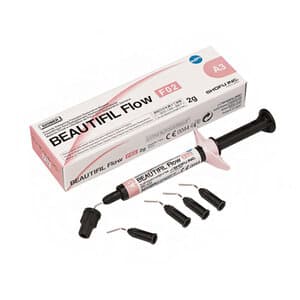 Beautifil Flow F02 Low Flow Flowable Composite, A2, 2 g Syringe with 5 Needle Tips, 1432 thumbnail 19