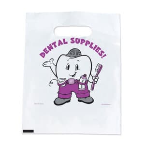 SmileMakers Large Dental Supplies Bags, 9 x 12 inches, Pack of 100 thumbnail 2
