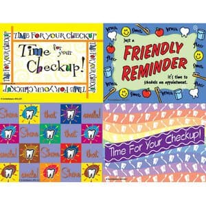 SmileMakers Assorted Graphics Laser Recall Cards, 4.25 x 5.5 inch, 100 per Pack thumbnail 2