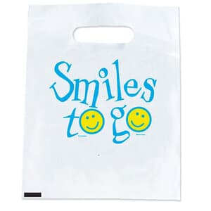 Smilemakers Smiles to Go Bags, 7.5 x 9 inches, Pack of 100 thumbnail 2