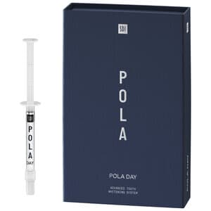 Pola Day Tooth Whitening System Mini Kit, 7.5% Hydrogen Peroxide, Spearmint, 1.3 g Syringes, 4/Pk, 7700102 thumbnail 7