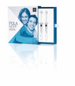 Pola Night Tooth Whitening System, 16% Carbamide Peroxide, Mini Kit, 1.3 g Syringes, Spearmint, 4/Pk, 7700108 thumbnail 12
