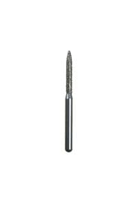 Spring Health Products #260.8 Fine Flame Diamond Bur, Friction Grip, Single-Use, 25/Pack, 862-012 thumbnail 5