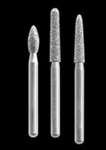 Spring Health Products #700.9 Fine Flat End Taper Diamond Bur, FG (Friction Grip), 847-012, Single-Use, 25/Pack thumbnail 4