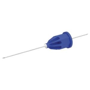 Transcodent Painless Steel Dental Injection Needles, Single Use, 30 Gauge, Short, Blue, Pkg/100 - Transcodent™ Painless Steel™ Dental Injection Needles Single Use 30 Gauge Short Blue Pkg/100 - Image 1