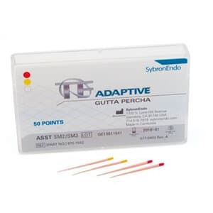 TF Adaptive Gutta Percha Points, Assorted SM2 (Yellow) & SM3 (Red), Small, 50/Pk, 815-1542 thumbnail 16