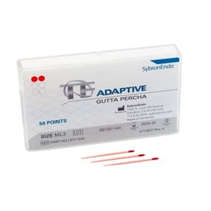 TF Adaptive Gutta Percha Points, Red Pack, ML3, Medium/Large, 50/Pk, 815-1545 thumbnail 17
