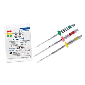 TF Adaptive Nickel-Titanium Rotary Files, Medium/Large Procedure Pack, 27 mm, Assorted, 6/Pk, 817-4007 thumbnail 13