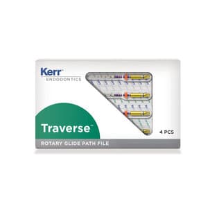 Kerr Traverse Rotary Glide Path File, Taper .06, Tip Size .13, 25 mm, 4/Pk, 818-2132 thumbnail 11