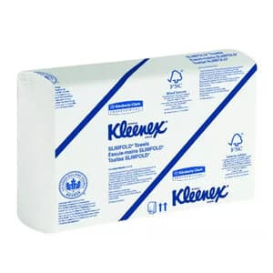 Kleenex Scottfold Multifold Paper Towels, 9.2 x 9.4 in, 25 packs of 120 (3000 towels/case) - KLEENEX SCOTTFOLD TOWELS (25X120) - Image 1