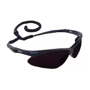KC Nemesis Safety Eyewear, Smoke Anti-Fog Lens, Black Frame, 12/Box - KC Nemesis Safety Eyewear Smoke AF Lens Blk Frame - Image 1