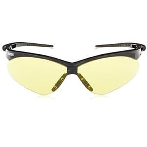 KC Nemesis Safety Eyewear, Amber Lens, Black Frame (AFOG), 12/Box - KC Nemesis Safety Eyewear Amber Lens/Black Frame - Image 1