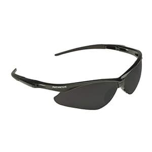 KC Nemesis Safety Eyewear, Smoke Lens, Black Frame, 12/Box - KC Nemesis Safety Eyewear Smoke Lens Blk Frame - Image 1