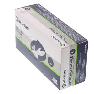 Sterling Nitrile Exam Gloves, Powder Free, Large, Gray, 200/Box - STERLING NITRILE PF GLOVES LARGE PK200 - Image 1