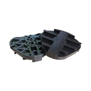 Whip Mix Disposable Mounting Plates with Metal Insert, Fits Hanau & Denar Articulators, 100/Pack, 1100026-100 thumbnail 4