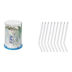 TPC Advanced Technology Disposable Air/Water Syringe Tips, White, Metal Interior, 250/Pkg, P7700 thumbnail 3