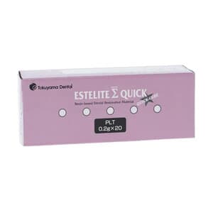 Estelite Sigma Quick Universal Composite, Light-Cure, PLT Refill, OA2, 0.2 g, 20/Pk, 13324 thumbnail 16
