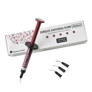 Estelite Universal Flow Medium Flow Light-Cure Flowable Composite, Shade A2, 3 g Syringe Refill with 10 Dispensing Tips, 13883 thumbnail 19