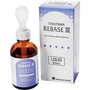 Tokuyama Rebase III Hard Denture Reline Material Liquid, 50 mL Bottle, 1/Pk, 20662 thumbnail 16
