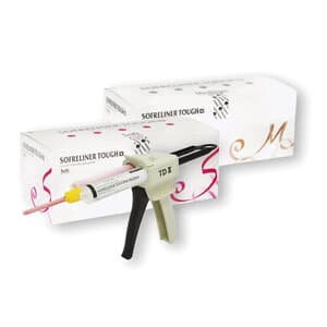 Tokuyama Sofreliner Tough M Denture Reline Kit, Medium, 54 g Cartridge, 1/Pk, 23351 thumbnail 22