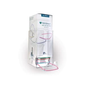 TidiShield Clear Acrylic Eyewear Dispenser (Dispenser Only) - TIDISHIELD EYESHIELD CLEAR ACRYL DISPENSER ONLY - Image 1
