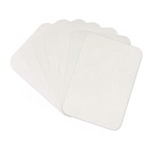 TIDI Choice Ritter (B) Bracket Tray Covers, White, Heavyweight Bond, 8.5" x 12.25", 1000/Case - Bracket Tray Covers "B" White 8.5X12.25 (1000) - Image 1