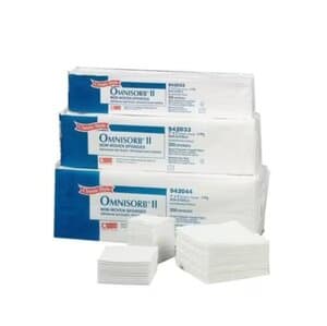 Omnisorb II Non-Woven Sponge, 3" x 3", Non-Sterile, Case of 4000 - Omnisorb II Non-Woven Sponge, 3" x 3", Non-Sterile Case/4000 - Image 1