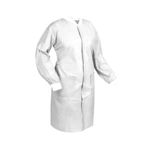 Dukal FitMe Lab Coat, White, XX-Large, 10/Pack, UGC-6602-XXL thumbnail 10