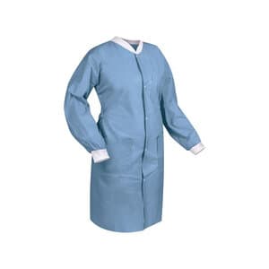FitMe Lab Coat, XX-Large, Medical Blue, 10/Bag, UGC-6613-XXL thumbnail 10