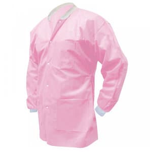 FitMe Lab Jackets, Bubblegum Pink, Medium, 10/Bag thumbnail 11