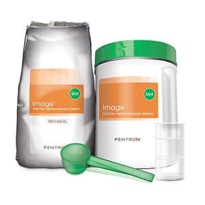 Image Dust-Free Alginate, Fast Set, Mint, 1 lb Canister, 27416DX thumbnail 4