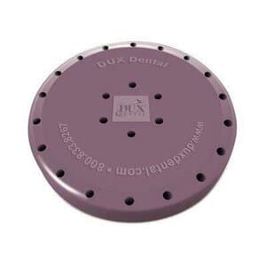 Kerr Magnetic Bur Block, 24-Hole, Round, Mauve, 2 3/4" D x 1/2" H, 31009DX thumbnail 2