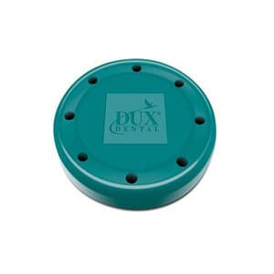 Kerr Magnetic Bur Block, Round, 8-Hole, Teal, 1-5/8" D x 1/2" H, 31011DX thumbnail 3