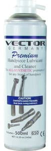 Vector Premium Hi-Performance Handpiece Lubricant Spray, All-Synthetic Oil, 500 mL Can, VL-S thumbnail 6