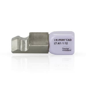 IPS e.max CAD PlanMill Blocks, Low Translucency, Shade A1, I12, 5/Box thumbnail 9