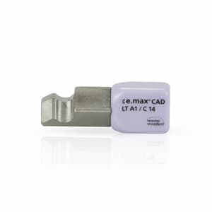 IPS e.max CAD PlanMill Milling Blocks, Low Translucency (LT), Shade C4, Size C14, 5/Box thumbnail 9