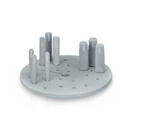 IPS e.max CAD Crystallization Tray Kit, 1 Tray & 9 Pins (3 Small, 3 Medium, 3 Large) thumbnail 2