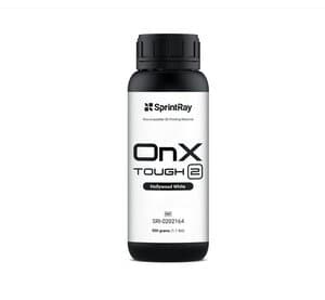 SprintRay OnX Tough 2 Biocompatible 3D Printing Resin, Hollywood White, 500 g Bottle thumbnail 3