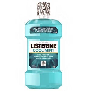 Listerine Zero Cool Mint Mouthwash, Alcohol-Free, 1.5 L Bottles, 6/Case - Listerine Zero Cool Mint Mouthwash 1.5 Liter Case 6/Case - Image 1