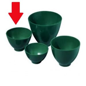 Hygenic Flexibole Self-Cleaning Mixing Bowl, Medium, 350 cc, 4-1/4"D x 2-3/4"H, H00564 thumbnail 4