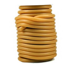 Coltene Latex Tubing, Amber, 1/4" Bore x 1/8" Wall, 1 ft Length, H00688 thumbnail 2