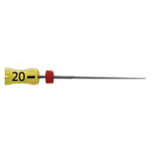 MicroMega B6 K-File, Size #20 (N020), 25 mm, Stainless Steel, Sterile, 0.02 Taper, Pack of 6, 60029730 thumbnail 13