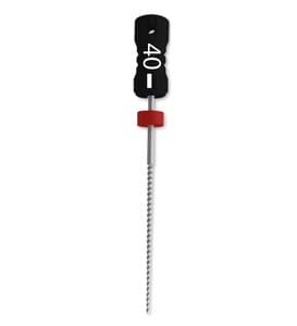 MicroMega B6 K-Files, Size #40 (N040), 25 mm, Stainless Steel, Sterile, 0.02 Taper, Pack of 6, 60029742 thumbnail 5
